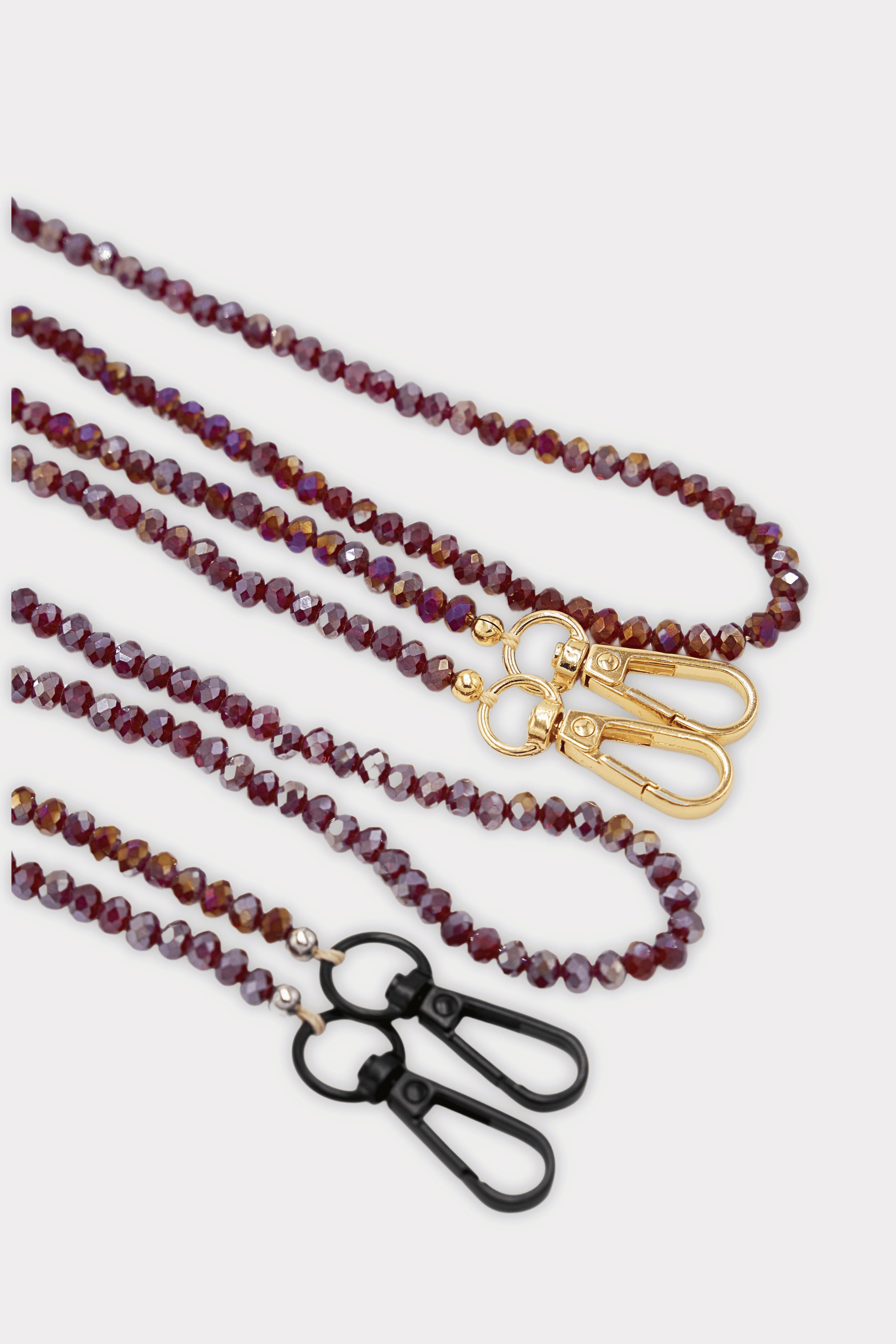 Glass Beads (Crystal) Crossbody Phone Chain