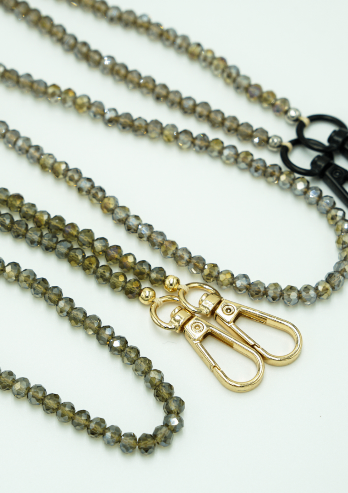 Glass Beads (Crystal) Crossbody Phone Chain