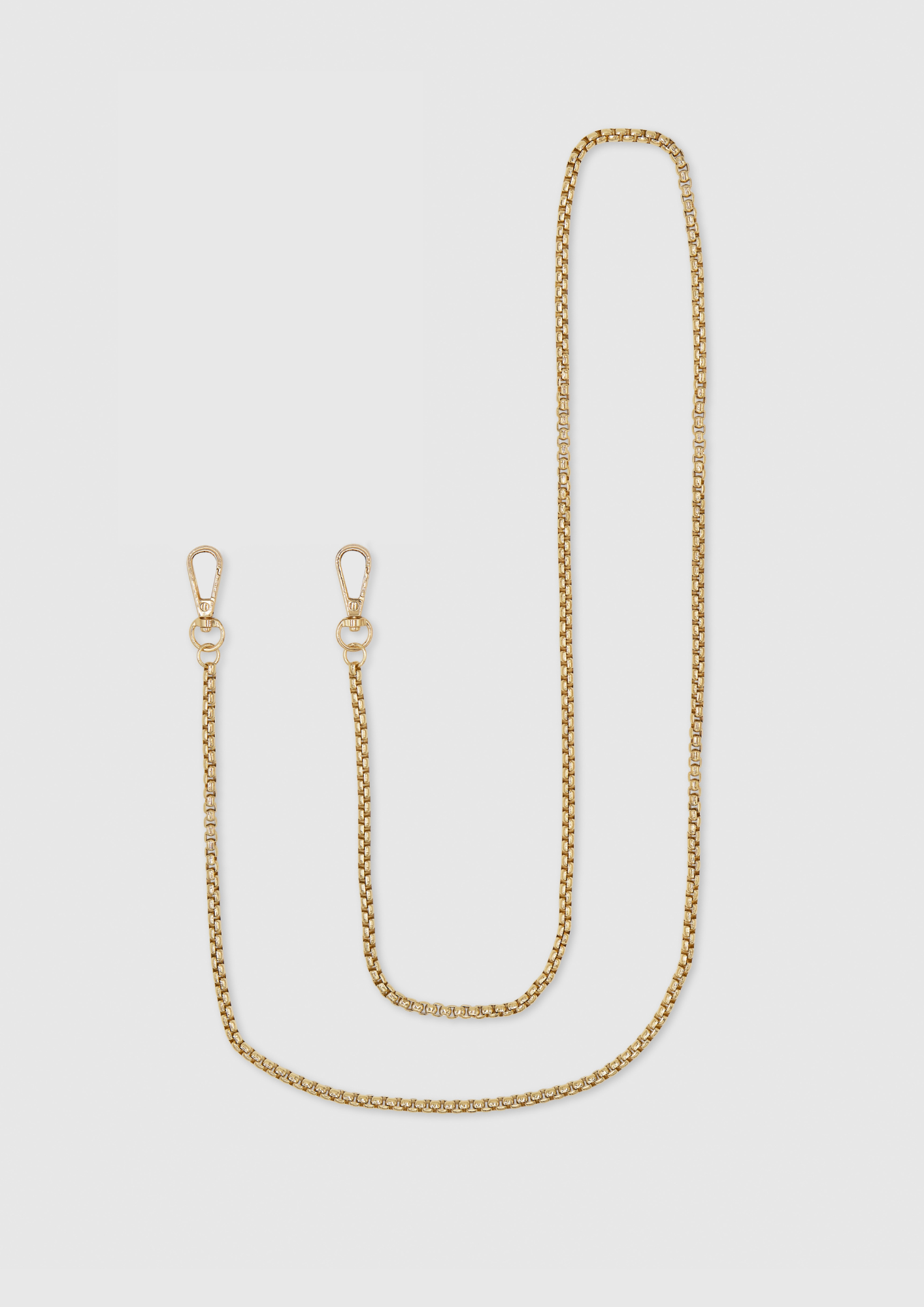 Gold-Plated Crossbody Phone Chain