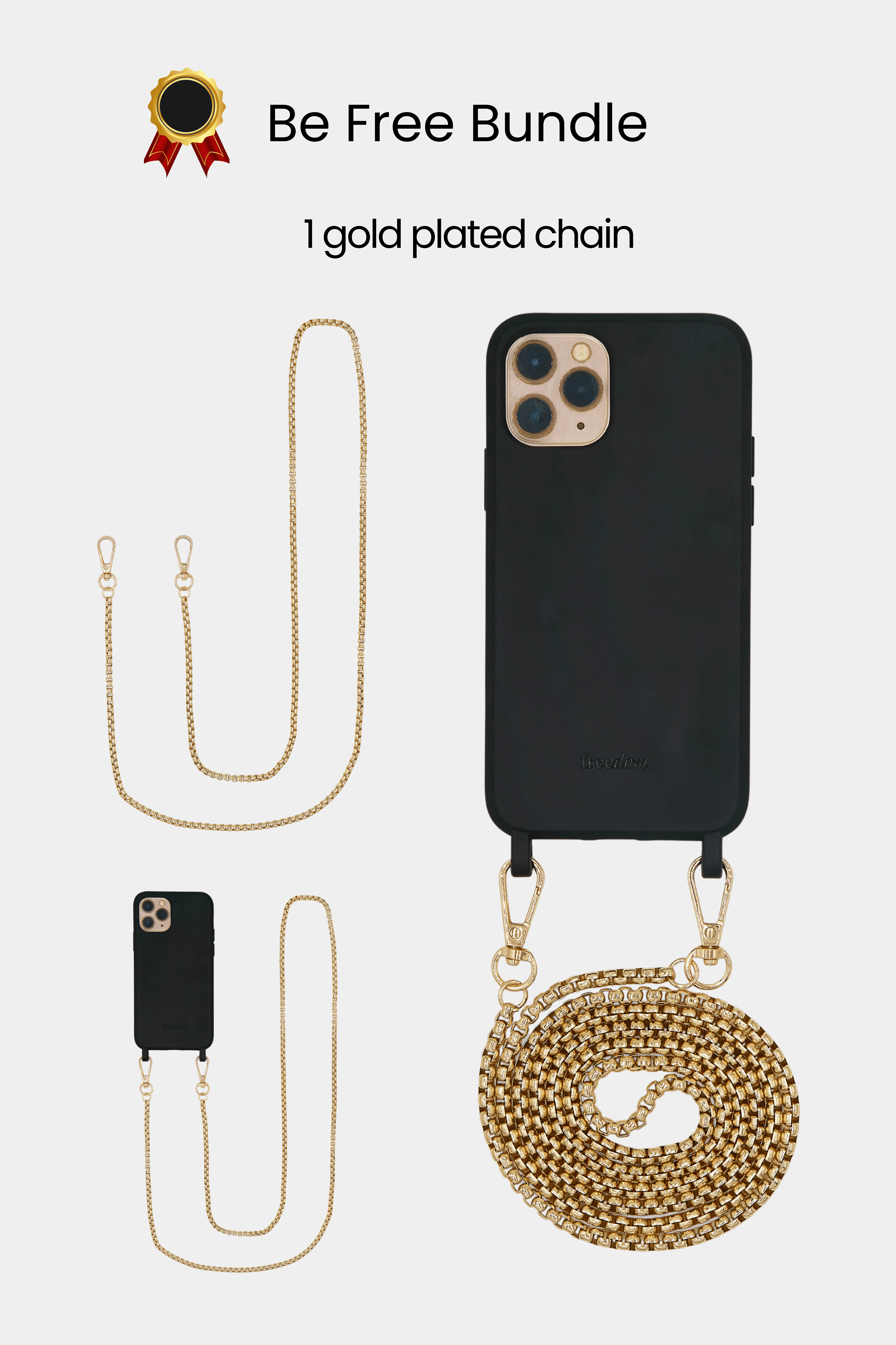 Be Free Bundle - 3 chains + 1 strap