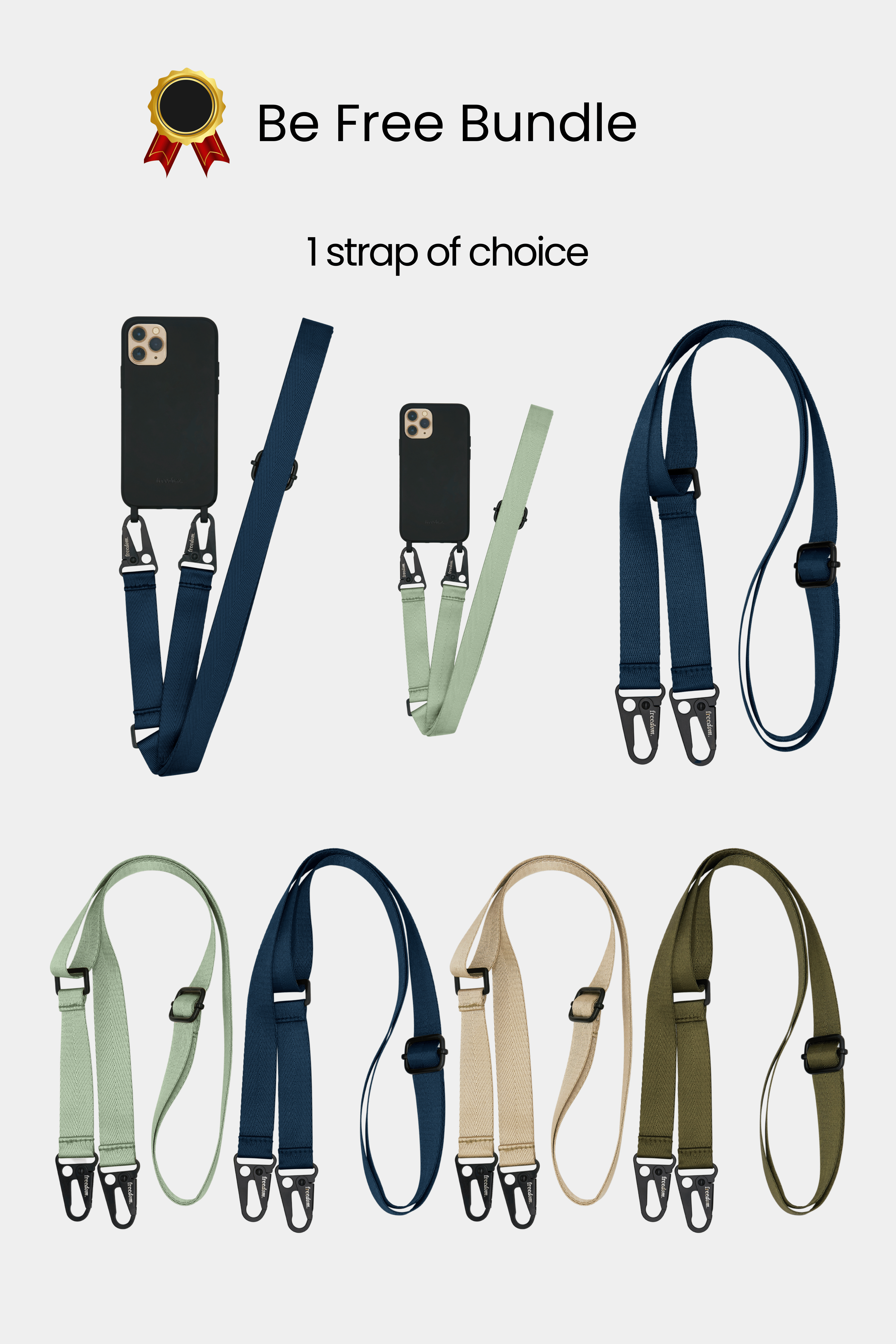 Be Free Bundle - 3 chains + 1 strap